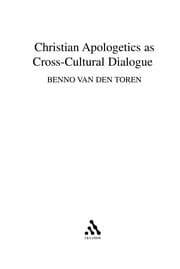 Christian apologetics as cross cultural dialogue