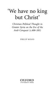 'We have no king but Christ'