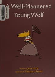 A well-mannered young wolf