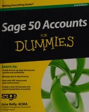 Sage 50 Accounts for Dummies