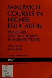 Sandwich courses in higher education