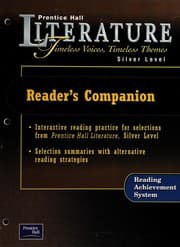 Prentice Hall Literature--Timeless Voices, Timeless Themes--Reader's Companion--Silver