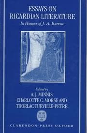 Essays on Ricardian literature in honour of J.A. Burrow