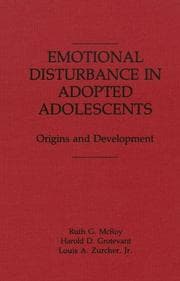 Emotional disturbance in adopted adolescents