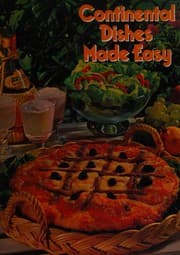 Continental dishes made easy