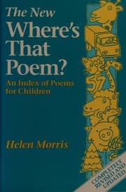 The new Where's that poem
