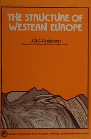 The structure of Western Europe, by John Graham Comrie Anderson