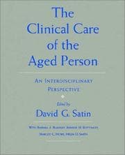 The Clinical care of the aged person