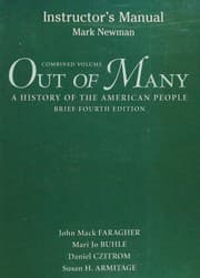 Instructor's manual to accompany Faragher [and others] Out of Many