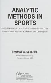 Analytic Methods in Sports