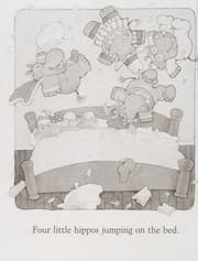 Seven Little Hippos