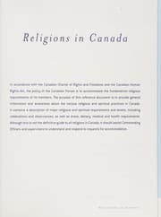Religions in Canada