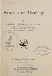 Avicenna on theology