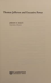Thomas Jefferson and executive power