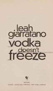 Vodka Doesn't Freeze