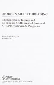 Modern multithreading