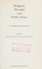 Religion, morality and public policy