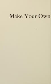 Make your own convenience foods