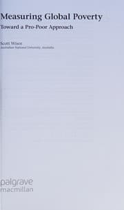 Measuring global poverty