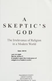 A skeptic's god