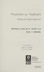 Prevention vs. treatment