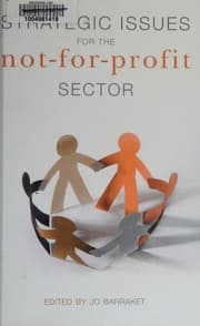Strategic issues for the not-for-profit sector