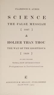 Science, the false messiah