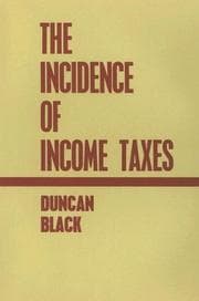 The incidence of income taxes