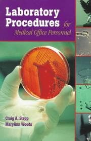 Laboratory procedures for medical office personnel