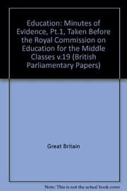 Schools Inquiry Commission (volume 4)