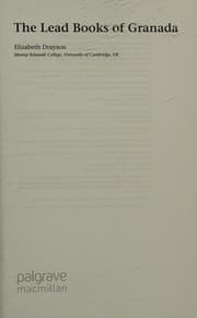 Lead Books of Granada