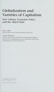 Globalization and varieties of capitalism