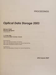 Optical data storage 2003