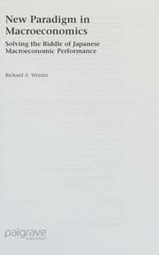 New paradigm in macroeconomics