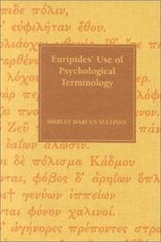 Euripides' use of psychological terminology