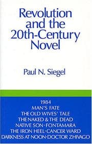 Revolution and the 20th-century novel