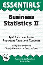 The essentials of business statistics