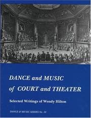 Dance and music of court and theater