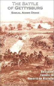 The battle of Gettysburg, 1863