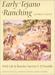 Early Tejano ranching