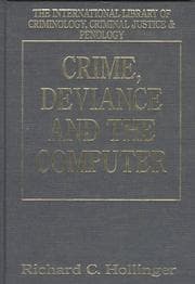 Crime, deviance, and the computer
