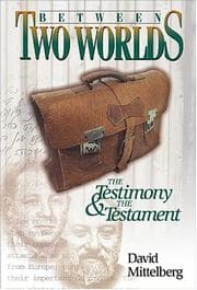 Between two worlds: the testimony and the testament