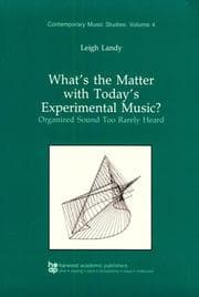 What's the matter with today's experimental music?