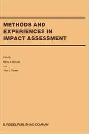 Methods and experiences in impact assessment