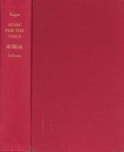 Music for the voice