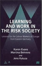 Learning and work in the risk society