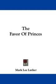 The Favor Of Princes