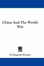 China And The World-War