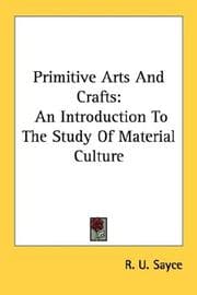 Primitive arts and crafts