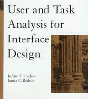 User and task analysis for interface design